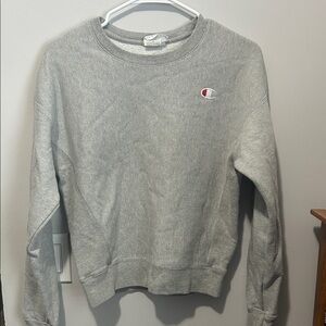 Champion Heather Gray Crewneck Sweatshirt
